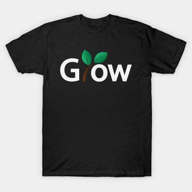 Grow growing T-Shirt by Geometric Designs